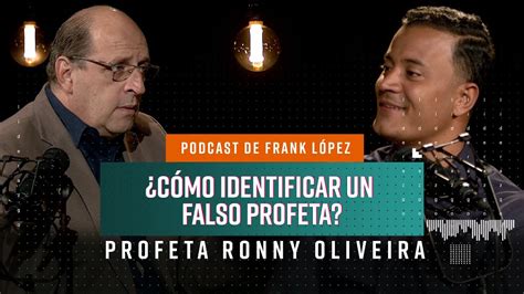 C Mo Identificar Un Falso Profeta Ronny Oliveira Youtube