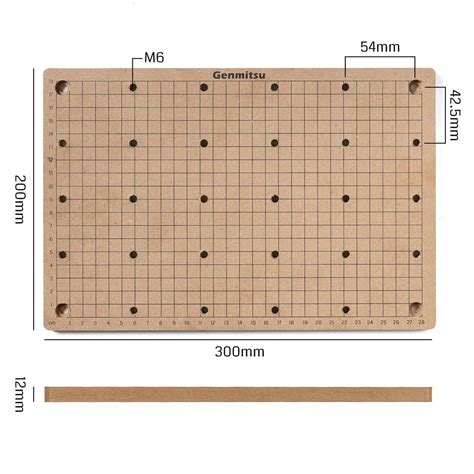 Genmitsu 3020 Mdf Spoilboard For 3020 Pro Max V1 V2 Sainsmart