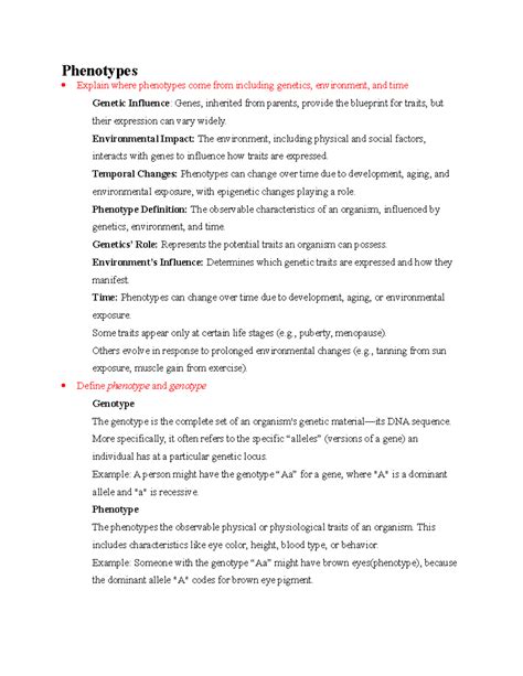 Biology 101: An Overview of Evolutionary Mechanisms and Genetic