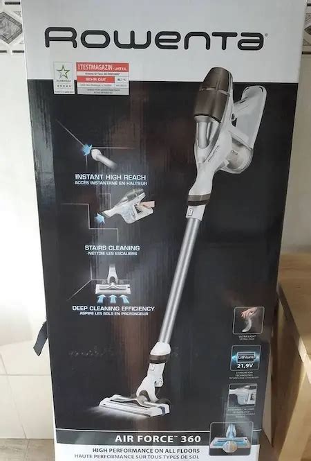 Aspirateur Balai Rowenta Air Force 360 Avis Et Promotion