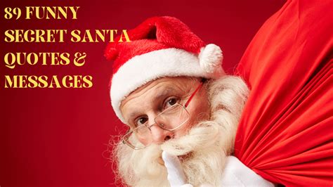 Secret Santa 2021: 89 Best Funny Secret Santa Quotes and Messages to ...