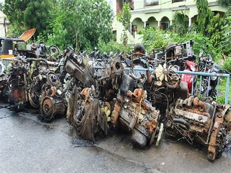 Jabalpur Crime Branch Police Raided And Seized 26 Engines And Two Chassis A Warehouse Was Built