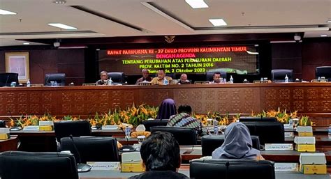 Ini Dia Laporan Penyerapan Aspirasi Masa Sidang II DPRD Kaltim PRUDENSI