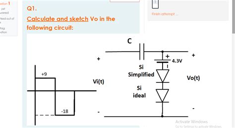 Solved Estion 1 Q1 Yet Wered Finish Attempt Rked Out Of Chegg