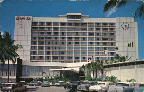 The Seville Hotel Miami Beach, FL Postcard