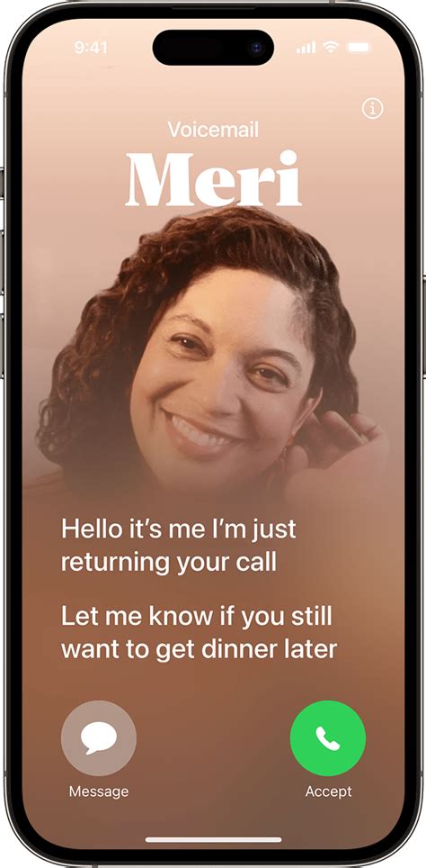 Use Live Voicemail On Your Iphone Apple Support