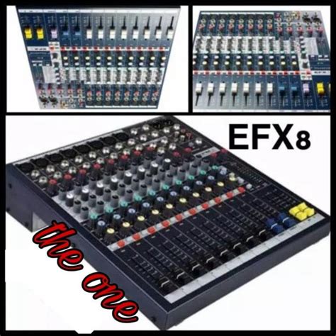 Jual Mixer Audio Soundcraft Efx8 8 Channel Shopee Indonesia