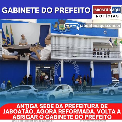 Antiga Sede Da Prefeitura De Jaboat O Agora Reformada Volta A Abrigar