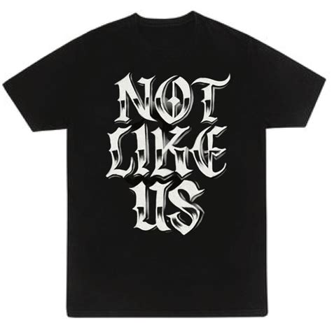 Kendrick Lamar Not Like Us T Shirt S 5xl 2024 K Dot