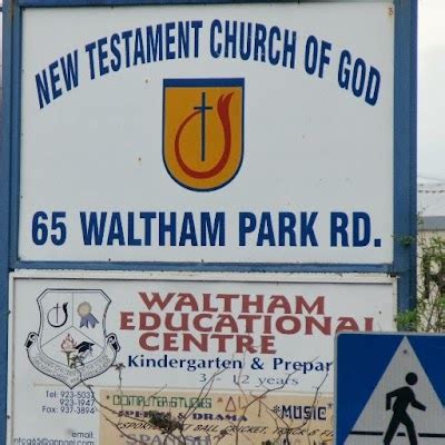 New Testament Church of God (65 Waltham Park Road), St. Andrew Parish ...