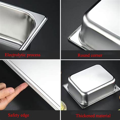 Commercial Kitchen Catering Equipment Stainless Steel Gn Food Pan