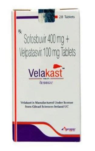 Velakast Sofosbuvir Velpatasvir Tablets Mg At Best Price In New