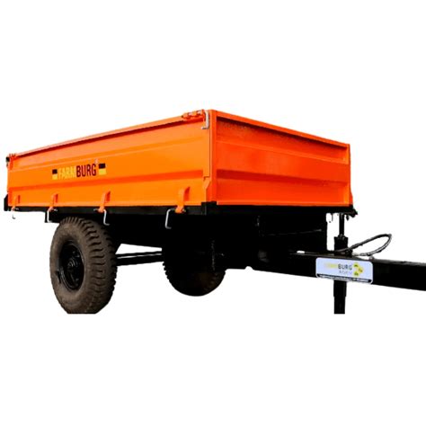 Heavy Duty Agricultural Trailer Dump Cart Farm Ranch Kg Capacity