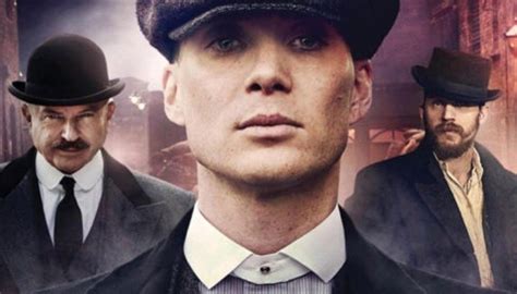 Peaky Blinders Inspector Campbell Thomas Shelby And Alfie Solomons