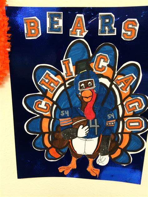 Chicago Bears Turkey In Disguise Turkey Disguise Turkey Disguise