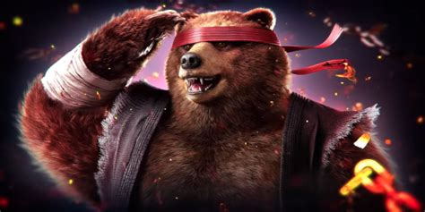 Kuma Revealed In Tekken Trailer