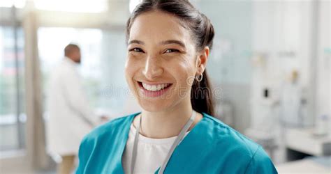 Medical Smile And Portrait Of Nurse In A Hospital For Healthcare Medicine And Employee Working