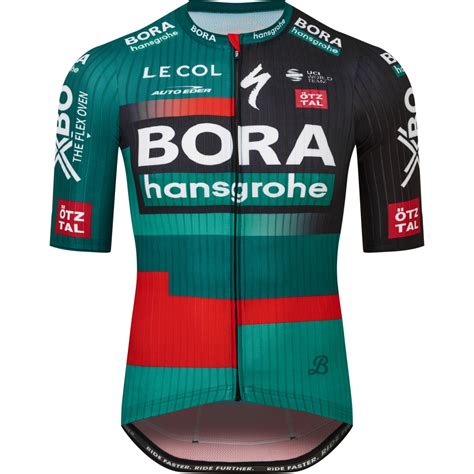 Le Col BORA Hansgrohe Replica De Gilet De Sport Noir Vert BIKE24