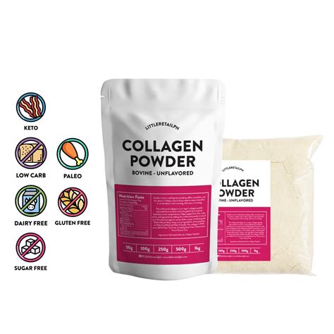 Collagen Powder Bovine Unflavored Little Retail Ph