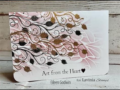 Fairy Thistles A Lavinia Stamps Tutorial With Eileen Godwin Youtube