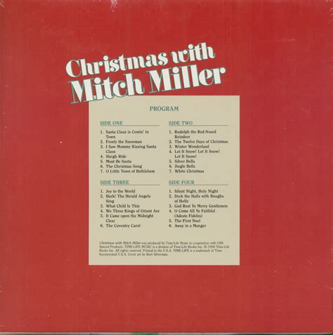 Mitch Miller LP: Christmas With Mitch Miller (2-LP) - Bear Family Records