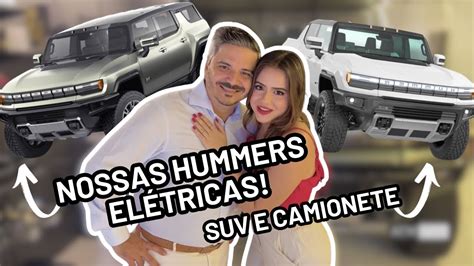 Veja A Nica Hummer El Trica Suv Do Brasil Em Um Evento