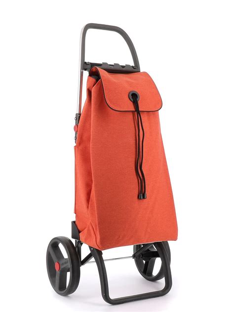 Rolser I Max Ecoimax Big Wheel Foldable Shopping Trolley Mandarina