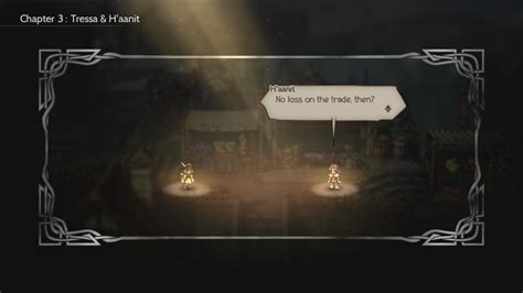 Octopath Traveler Travel Banter Chapter 3 Tressa And H Aanit Youtube