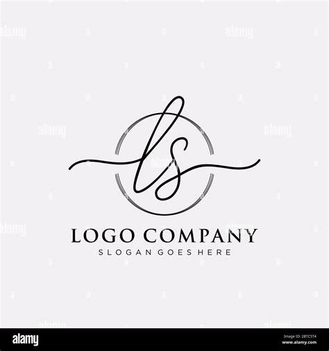 Ls Initials Stock Vector Images Alamy