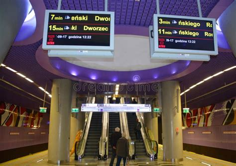 Warsaw Metro Is A Rapid Transit System Serving The City Of Warsaw