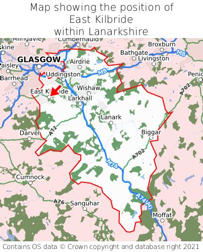 Where is East Kilbride? East Kilbride on a map