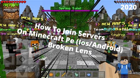 How To Join Servers In Minecraft Ios Android Brokenlens