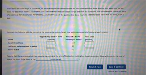 Solved 2 Determining Opportunity Cost Suppose That Ciana Is