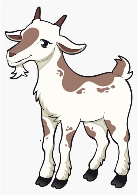 Goat Vector Library Billy Goats Gruff Clipart Farm - Clip Art Of Goat, HD Png Download - kindpng