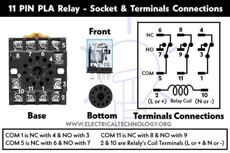 How To Wire 11 Pin Relay For Interlocking And Holding Circuit