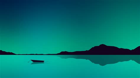 1366x768 Lake Minimal Green 4k Laptop Hd Hd 4k Wallpapersimages