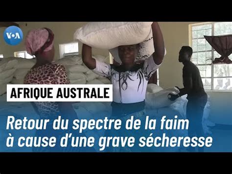 Zimbabwe Malawi Zambie La sécheresse aggrave la crise alimentaire