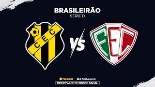 Ao Vivo Castanhal Pa X Fluminense Pi Brasileir O S Rie D By