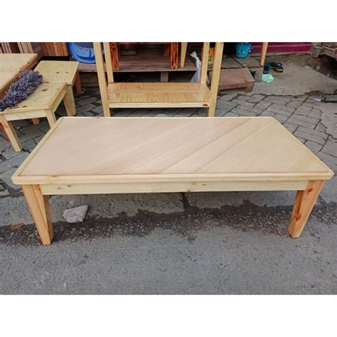 Jual Meja Makan Lesehan 120x60x30cm Muat 4 Orang Shopee Indonesia