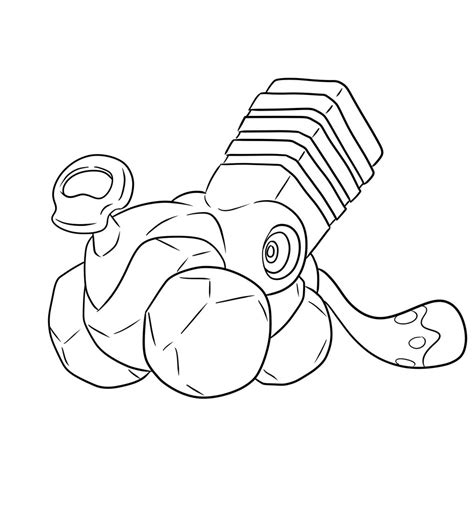 Varoom from generation IX Pokémon coloring page