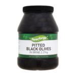 Newforge Pitted Black Olives In Brine Excellence