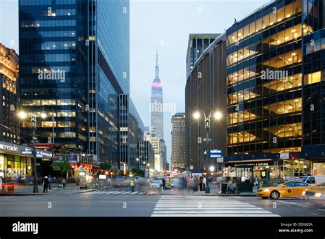 Eighth Avenue And 33rd Avenue Madison Square Garden Manhattan New