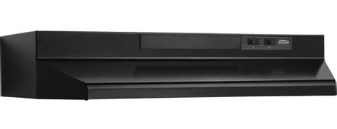 Broan Nutone F40000 Series 30 190 Cubic Feet Per Minute Convertible Under Cabinet Range Hood