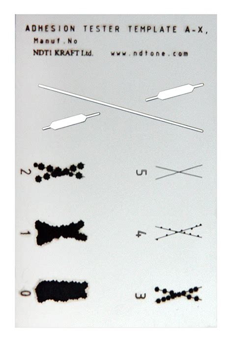 Professional X Cut Test ASTM D3359 ASTM D6677 ISO 2409