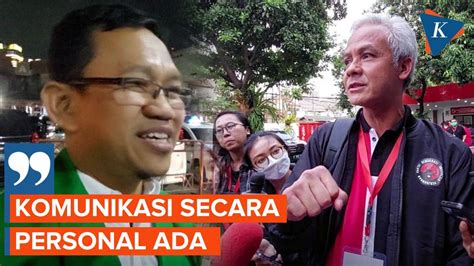 Kib Akui Ada Komunikasi Dengan Pdi P Usai Ganjar Siap Nyapres