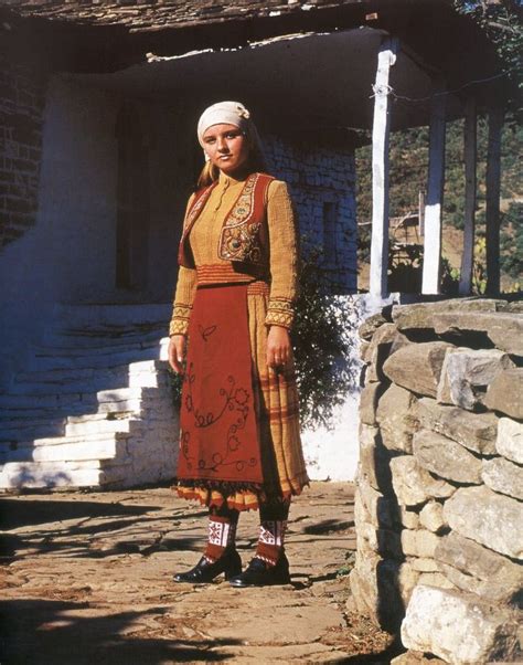 Albanian Folk Costumes Veshje Popullore Shqiptare Woman Dress Of