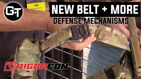 New Mech Battle Belt Fast Pouch Defense Mechanisms Triggrcon