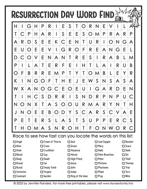 Easter Word Search Artofit