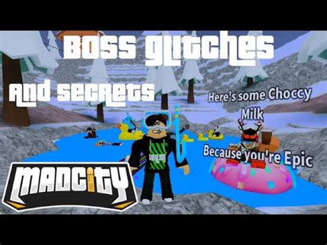 Boss Glitches Mad City Secrets Youtube