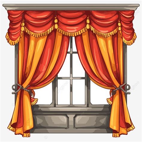 Curtains Clipart Window Of Theater Curtain With Curtain, Window Clipart ...